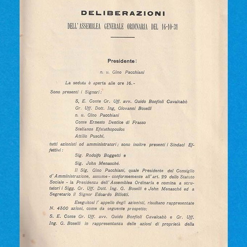Balance Book of Tobacco Industry T.E.M.I used, 5th Financial Year, Rhodes
