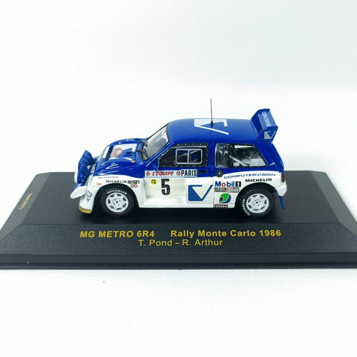 MG Metro 6R4 Monte Carlo 1986 Rally Car 1:43 Scale New