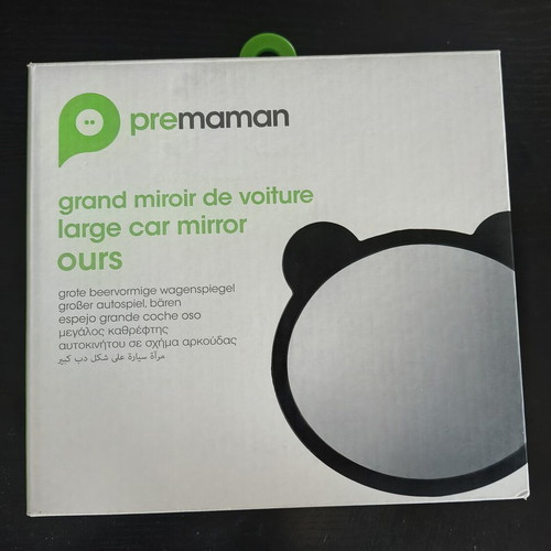 Car mirror bear black Premaman new