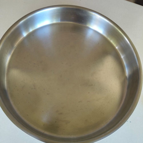 Stainless Steel Large De Luxe Baking Tray and Additional Tray used