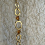 Women's bracelet, gold tone