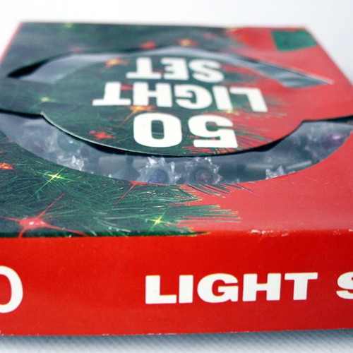 Christmas star-shaped colorful lights 50 Light Set new