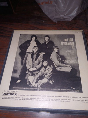 The Rolling Stones Got Live If You Want It! reel-to-reel tape used