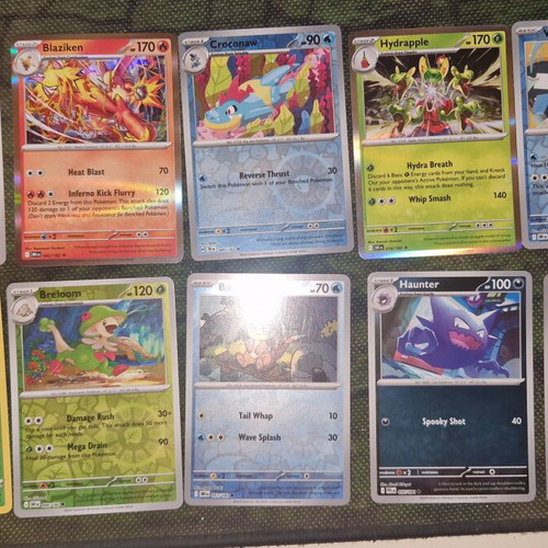 Pokemon card set of 10, new