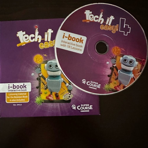 Tech It Easy 4 CD new English learning for children 12-13 years