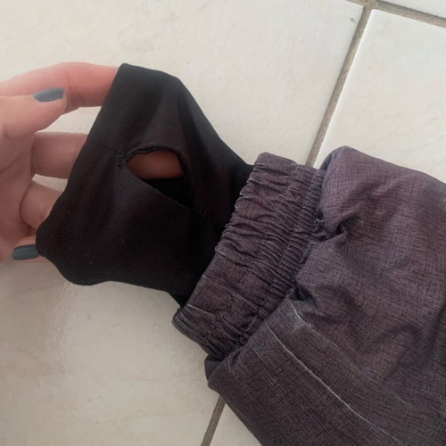 Crivit boys' jacket used with hood and thumb hole on sleeve