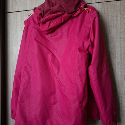 McKinley fuchsia jacket used, size M 38 10, detachable fleece lining