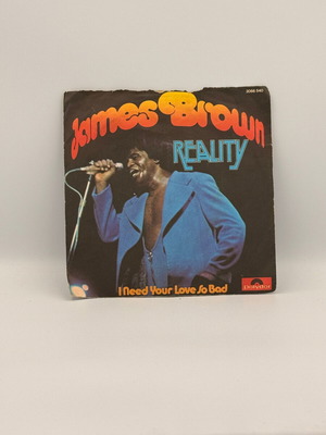 James Brown I Cried / Get Up, Get Into It, Get Involved single μεταχειρισμένο