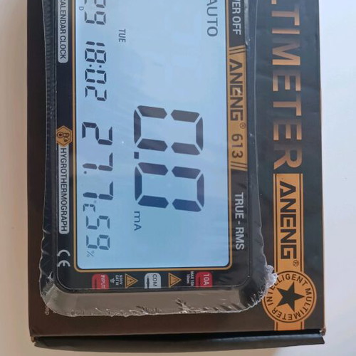 Digital Multimeter with Thermometer and Hygrometer New