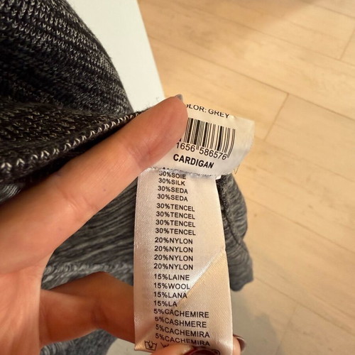 Faith Connexion cardigan kimono like new, gray, size S