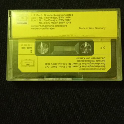 BACH Made in West Germany collectible cassette like new
