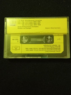 BACH Made in West Germany collectible cassette like new