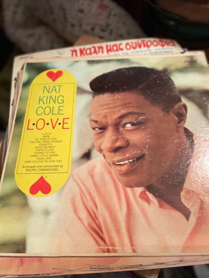 Nat King Cole Love βινύλιο μεταχειρισμένο
