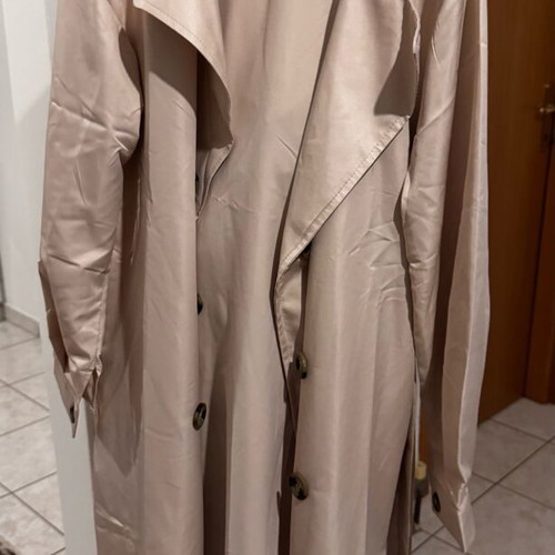 Big Dart trench coat new, light beige, size 36