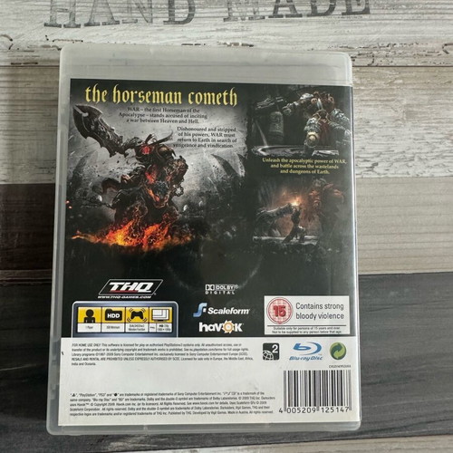 Darksiders PlayStation 3 used with manual
