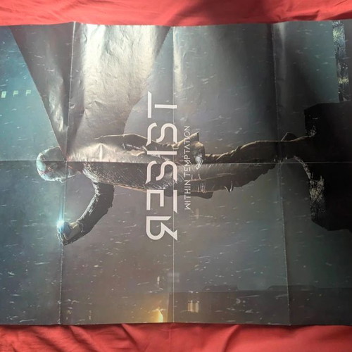 Within Temptation giant poster with Sharon Den Adel