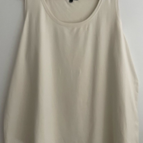 Women's top used, size XXL, white with stains
