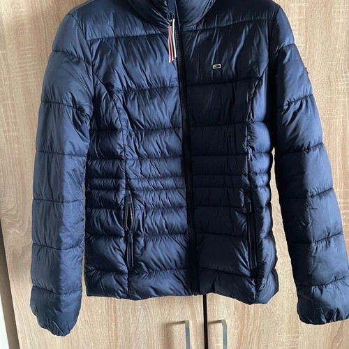 Tommy Jeans quilted women's jacket size small like new, blue