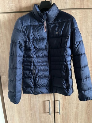Tommy Jeans quilted women's jacket size small like new, blue