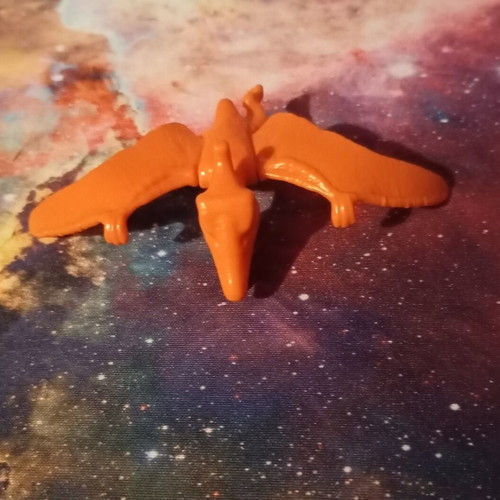 Dinosaur toy with orange color, new