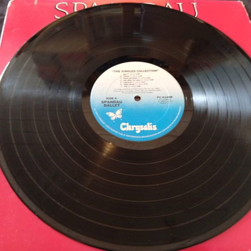 Spandau Ballet The Singles Collection vinyl used, pop