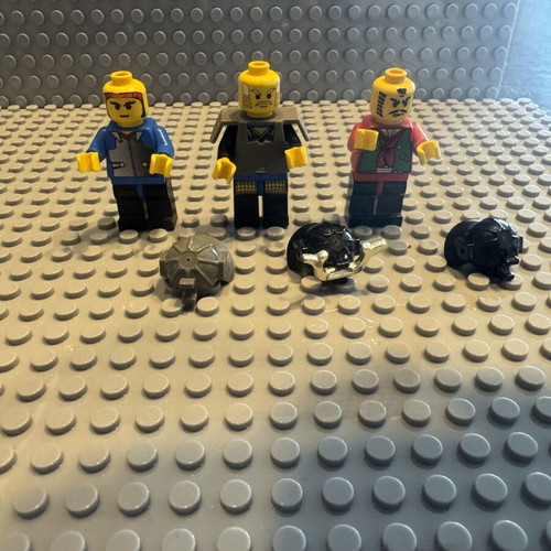 Lego Ninja Minifigures pack of 3 like new