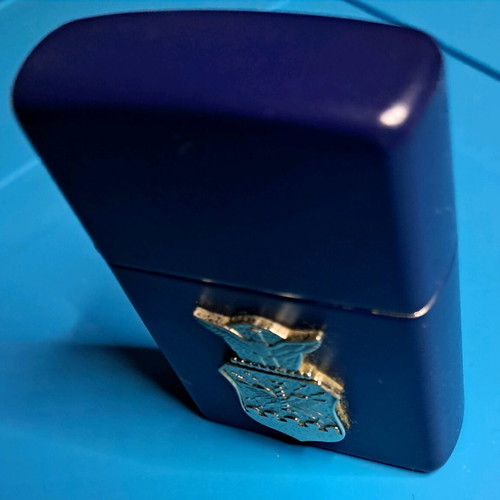 Zippo Air-Force Gold Emblem lighter used