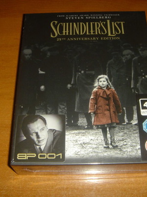 Schindler's List 25th Anniversary Edition Blu-Ray καινούργιο με ελληνικούς υπότιτλους