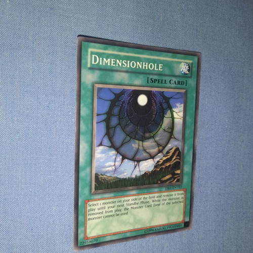 Yu Gi Oh Dimensionhole κάρτα ξορκιού καινούργια
