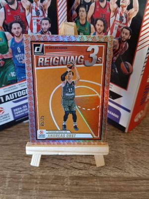 Andreas Obst 2024/25 Euroleague Reigning 3s card new