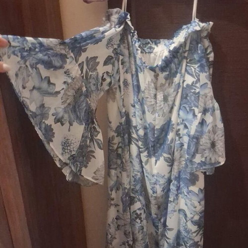 Mat Fashion Floral Off-Shoulder Dress like new, size S/M