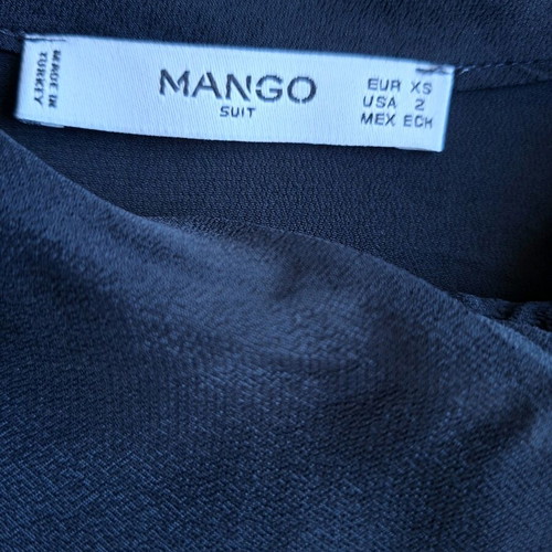 Mango blouse blue, like new, size XS