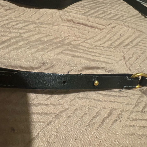 Juicy Couture bag cross body like new, black leather with charms