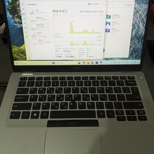 Dell Latitude 5410 laptop used, i7 10th gen, 16GB RAM, 512GB SSD