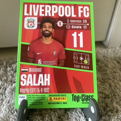 Mohamed Salah top class 2023 basic card