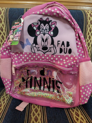 Minnie school backpack, new