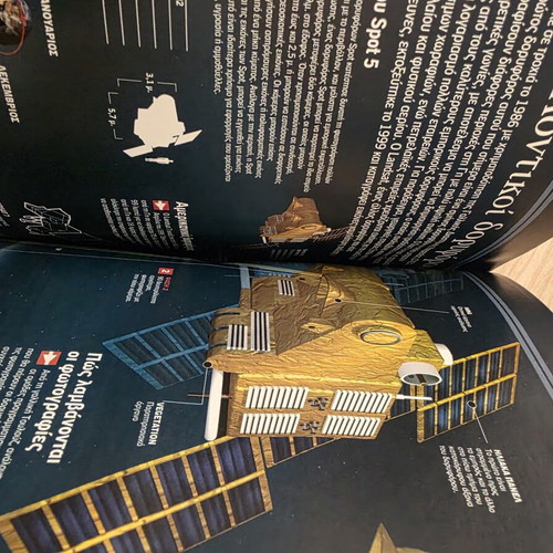 Atlas of Sciences The Exploration of Space book like new, Greek