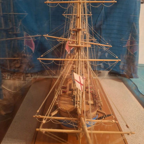 HMY Royal Caroline Wooden Model 1:47 Scale New