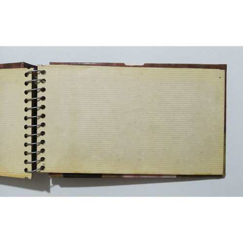 Vintage photo album 1980s spiral new