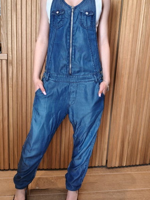 Eduard Jeans one-piece used, blue, size S