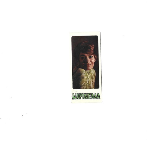 Marinella Collectible Card with Discography like new