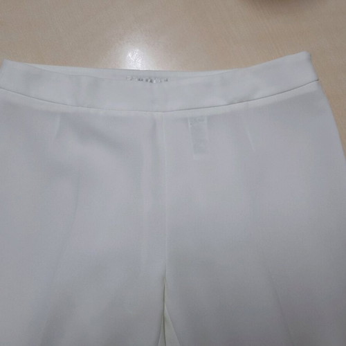 Zara white women's pants like new, size 44