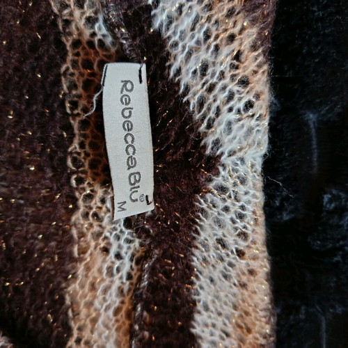 Rebecca Blu sweater like new, beige and gold, size M