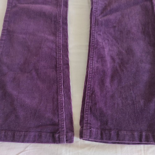 A Girl's World corduroy kids' pants No 10, purple