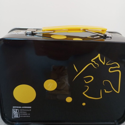 AEK authentic metal suitcase with metal plate and keychain gift