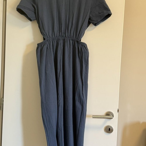 River Island Midi Dress like new, washed blue, cotton, UK12 M-L