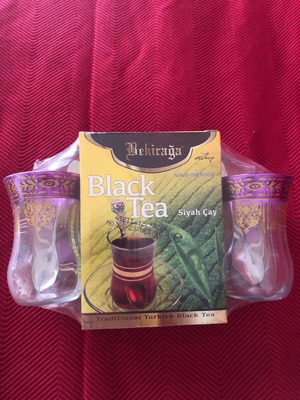 Traditional tea and cups new