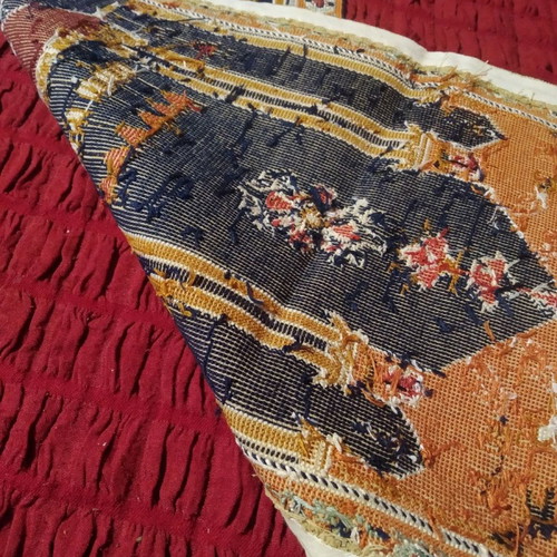 Handmade counted embroidery table runner new