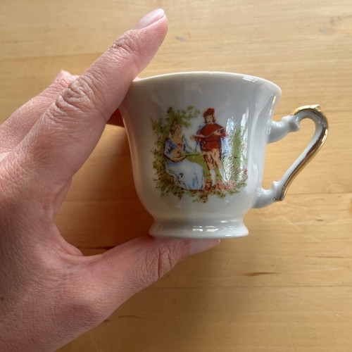 Porcelain cup Zajecar Yugoslavia used