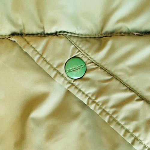 Woolrich jacket used for boy 9 years old, green, size 134 cm